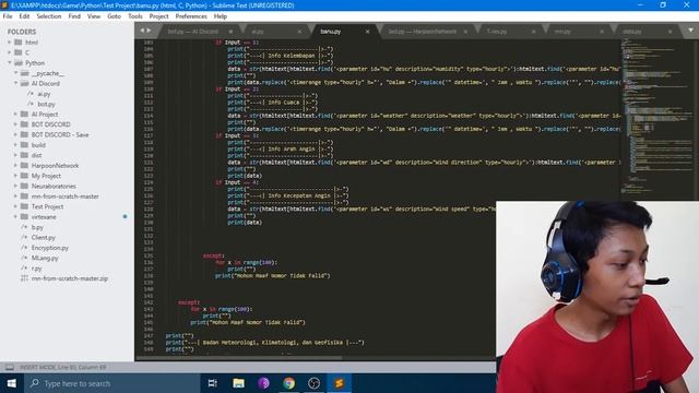 WEATHER INFORMATION USING PYTHON | de banu смотреть онлайн