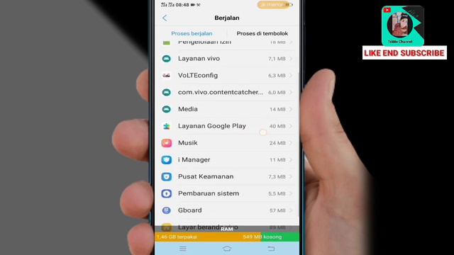 CARA MENAMBAH KAPASITAS RAM | Pada Hp Vivo смотреть онлайн