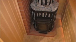 Чугунная печь Везувий  для бани.