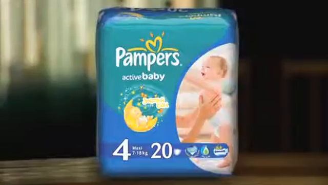 Золотой сон реклама Pampers Active Baby смотреть онлайн