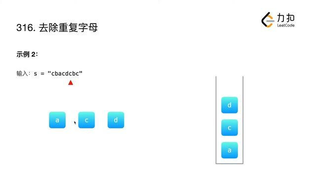 316. Remove Duplicate Letters 去除重复字母【LeetCode 力扣官方题解】 смотреть онлайн