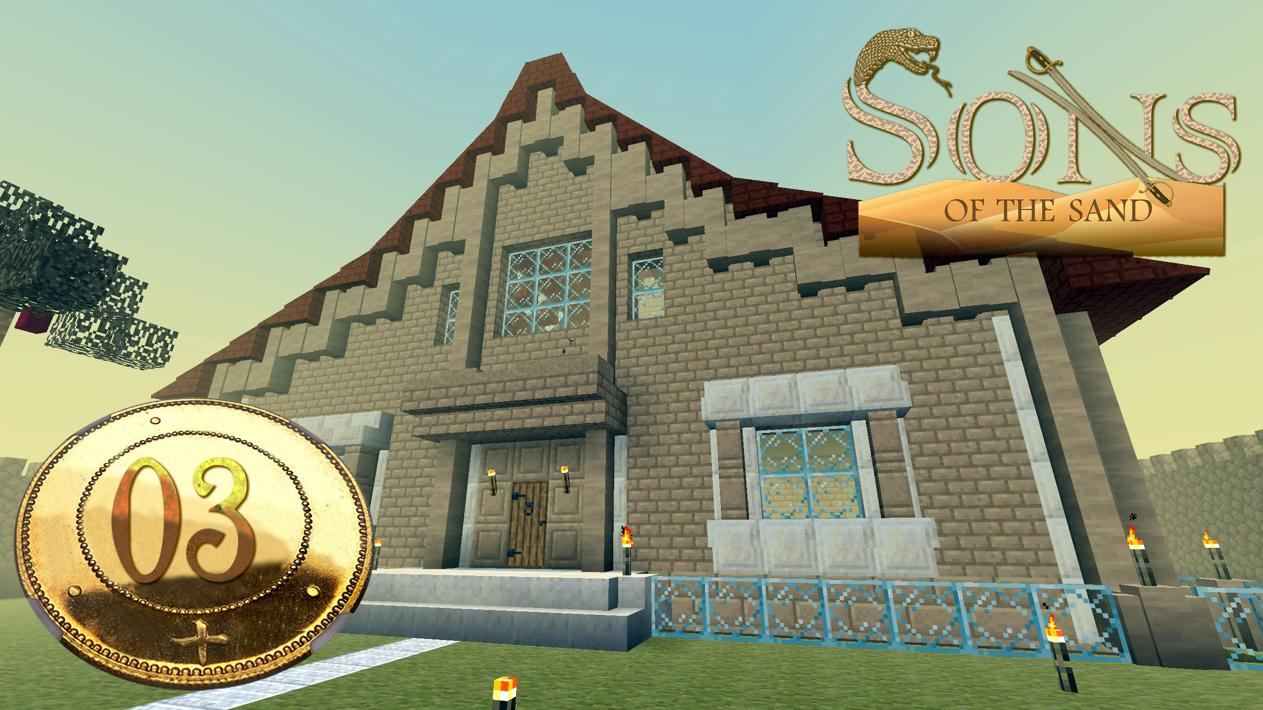 Новый оазис. Майнкрафт с модами 1.16.5 Sons of the Sand - серия 3 смотреть онлайн