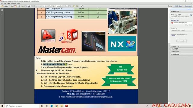 Free Software courses || Mechanical Engineering|| AutoCAD || CNC Programming|| Solidworks || NX смотреть онлайн
