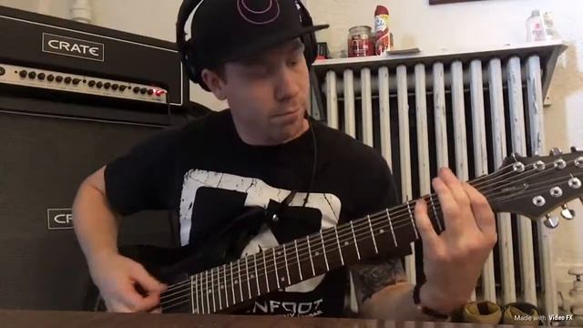 The Acacia Strain - Plague Doctor guitar cover смотреть онлайн