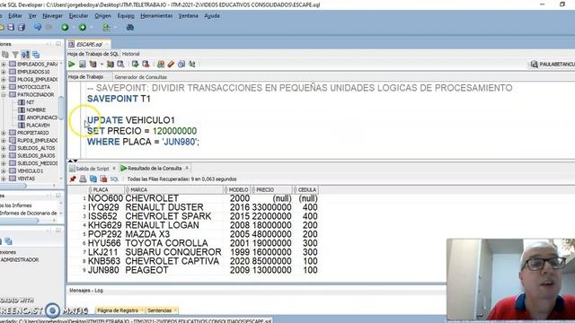 SAVEPOINT ROLLBACK TO смотреть онлайн