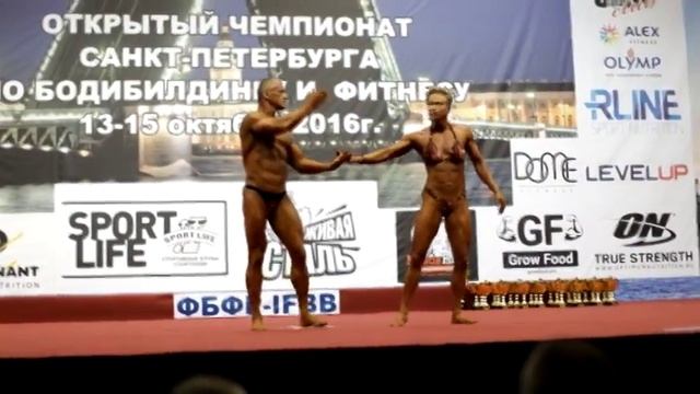 Парный бодибилдинг Маруфов Игорь и Стафеева Галина 2016 смотреть онлайн