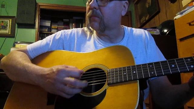 Jimmy Brown the News Boy on my '87 D-28 Bluegrass style смотреть онлайн