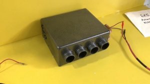 Печка салона дополнительная 4 секции 12в 24в