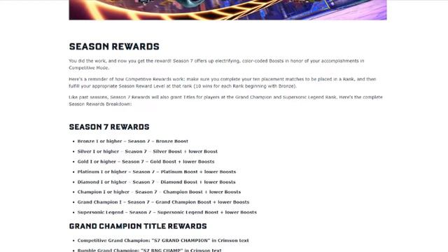 ROCKET LEAGUE SEASON 7 COMPETITIVE REWARDS!!! смотреть онлайн