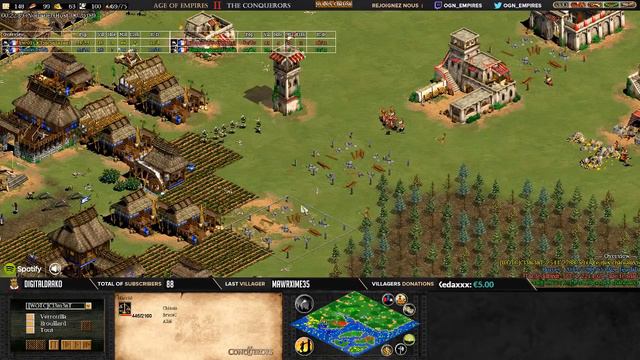 TOURNOI AGE OF EMPIRES 2 - Heroes Of Pilgrims ! Clement + Bruce vs Kimbo + Dixit BO3 смотреть онлайн