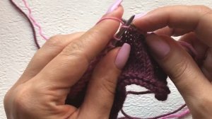 Немецкий способ вязания укороченных рядов спицами