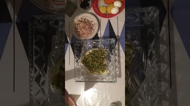 Жана жылдык Барыс жылына Жолбарыс салаты .Салат год тигров смотреть онлайн