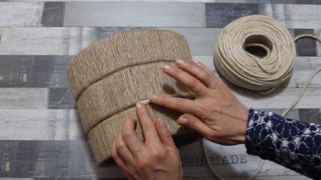 ? КРАСОТА из ДЖУТА (каната, веревки) и доступных материалов своими руками. Jute craft ideas easy. смотреть онлайн