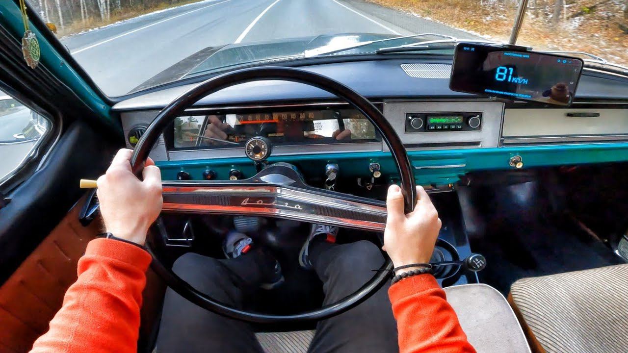 1973 GAZ 24 Volga 2.4 MT - POV TEST DRIVE смотреть онлайн