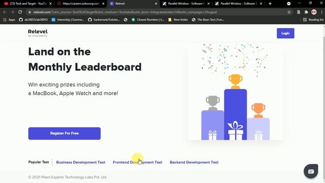 ZOHO | Parallel Wireless Off Campus Recruitment 2021/2020 | Jobs For Freshers ?? смотреть онлайн