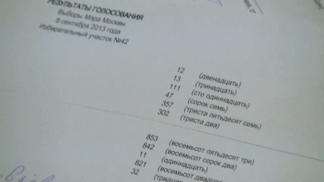 Начало телефонного разговора с управой на УИК 42 смотреть онлайн
