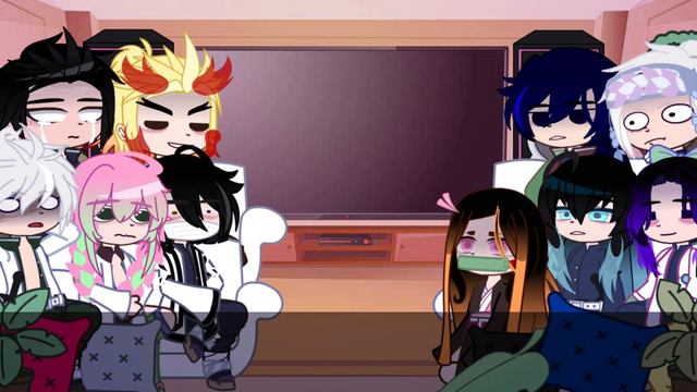 - реакция на Незуко/Танжиро (1/2 (перезалив)) смотреть онлайн