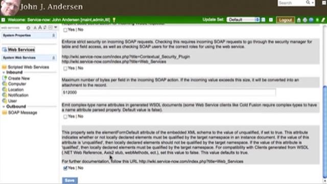 Configuring Service-now for .NET/Java Web Service Consumers смотреть онлайн