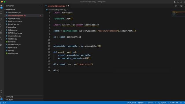 Spark Accumulator | PySpark Interview Question смотреть онлайн