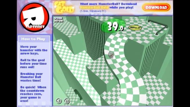 Hamsterball (Web Version) (2004 PC Game) смотреть онлайн