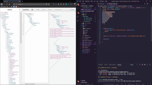 Create Pages with JSON Using Gatsby and GraphQL смотреть онлайн