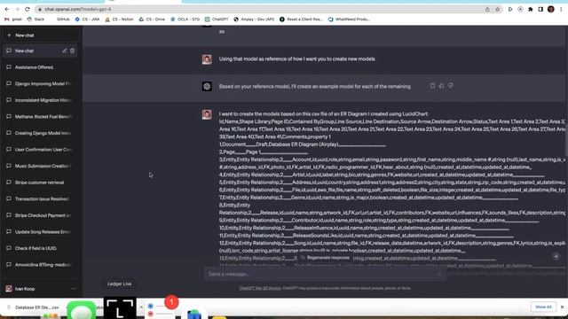 Generating Django Models using LucidChart and ChatGPT смотреть онлайн