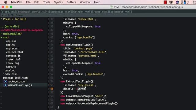 webpack 3 零基础入门教程 13 生产环境 vs 开发环境 смотреть онлайн
