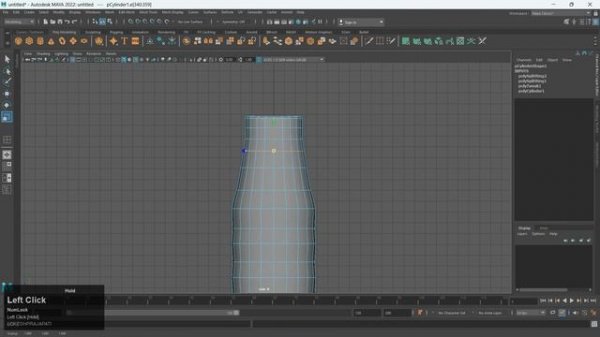 LEARN HOW TO MODEL A 3D WATER BOTTLE IN AUTODESK MAYA LIKE A PRO - 3D MODELLING IN MAYA || TUTORIAL