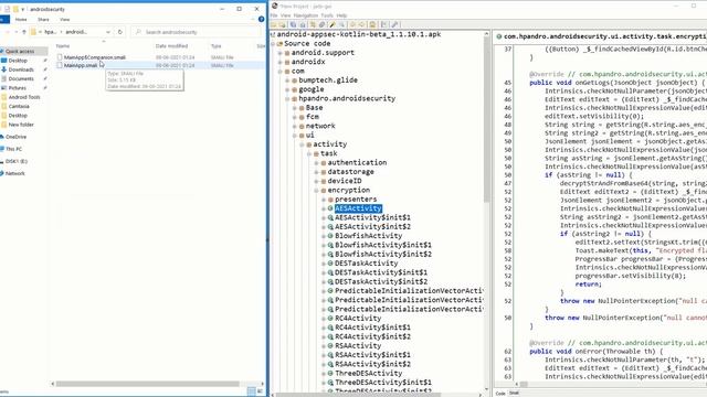 smali mapping with Java code using jadx-gui and apktool смотреть онлайн