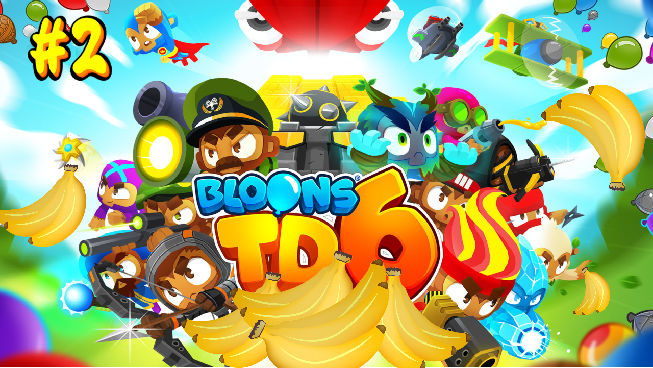 Банановая Лихорадка (2) в Bloons TD6 #towerdefense