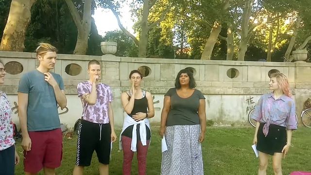 Vocalosaurus - The Bright Voice Workshop in Berlin / Voice Opening Exercise смотреть онлайн