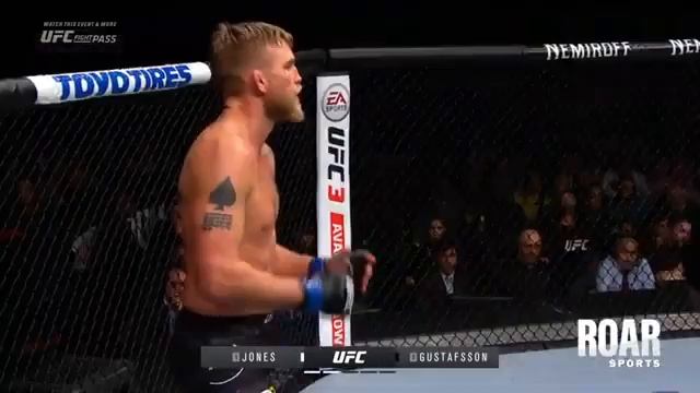 Jon Jones vs Aleksandr Gustafson Джон Джонс против Александра Густафсона 2.Полный бой смотреть онлайн