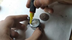 КАК СДЕЛАТЬ ЗАЖИГАЛКУ ИЗ ГАЙКИ И ЧЕТЫРЁХ РУБЛЕЙ