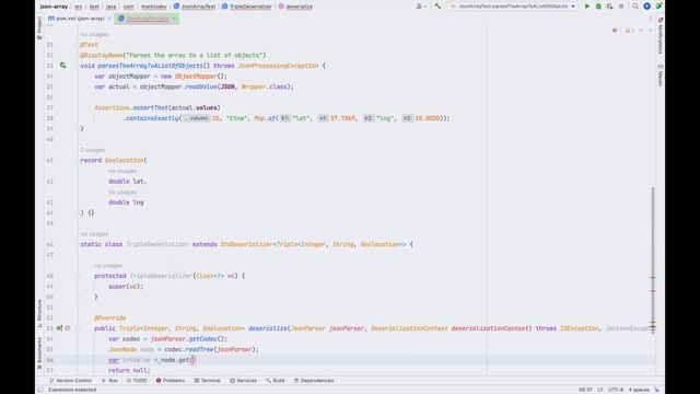 Parsing nonstandard JSON arrays смотреть онлайн