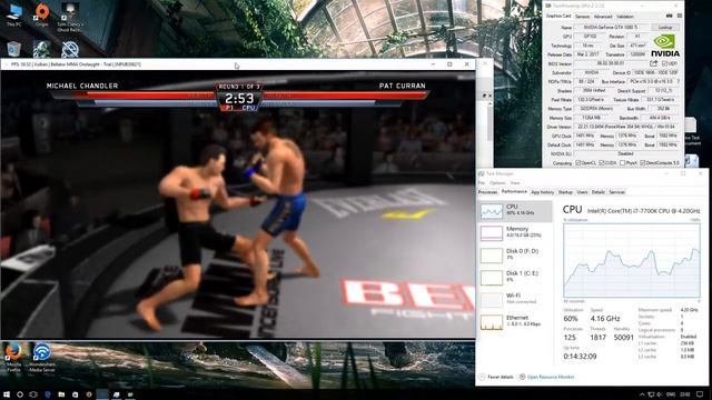 Rpcs3 Bellator MMA Onslaught LLVM + Vulkan Test 1# смотреть онлайн