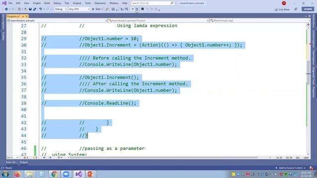 expandoobject c# смотреть онлайн