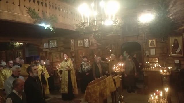 Неделя 31-я по Пятидесятнице, пред Богоявлением. Прп. Серафима, Саровского чудотворца. Всенощная. смотреть онлайн