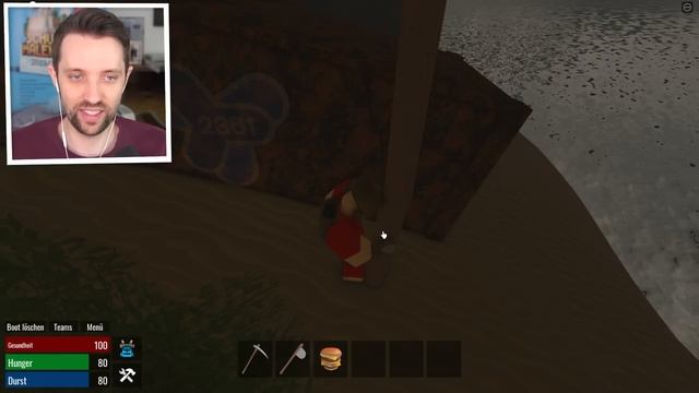 WIR ÜBERLEBEN auf EINER EINSAMEN INSEL in Roblox! смотреть онлайн