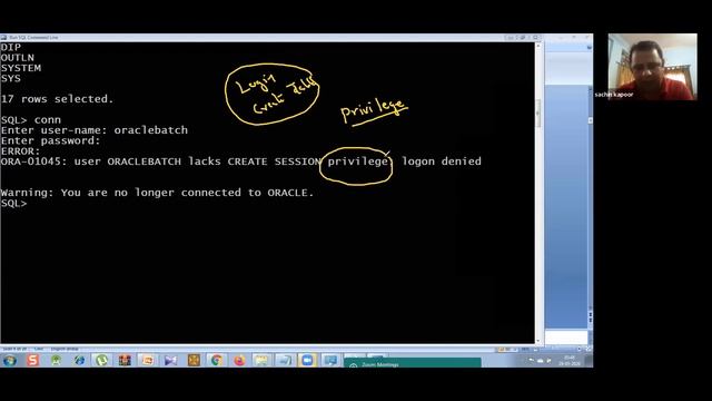 Lecture 4-2 || About Sys & System Users, Creating New User - SCALive смотреть онлайн