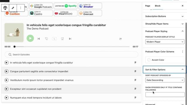 4. How to customize podcast player block on your wordpress website смотреть онлайн