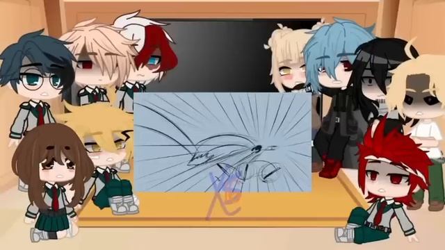 Quirkless Villain Deku AU React To Deku Movie [BNHA]