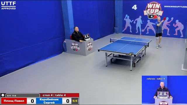 18:00 Плющ Павел 3-1 Коробейник Сергей стол 4 Юг-3 17.03.21 смотреть онлайн