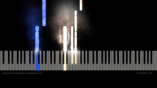 Britney Spears - When Your Eyes Say It Piano Synthesia Preview, Tutorial, Sheet Music - D Major смотреть онлайн