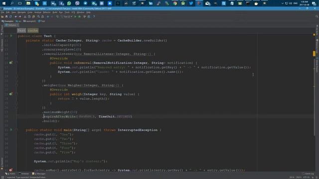 Кэш в памяти на основе Guava смотреть онлайн