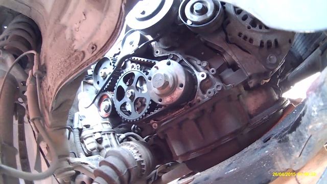 Замена ремня ГРМ Опель астра Н 1,7 СДТИ смотреть онлайн