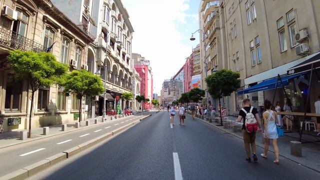 ▪4K▪ Bucharest: Calea Victoriei - promenade walk through the center of Little Paris смотреть онлайн