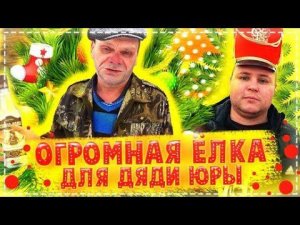 Дяде Юре и Васе Купили Огромную Ёлку / Всей Бригадой Украшаем Дом