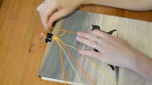 Фенечка из ниток Мулине