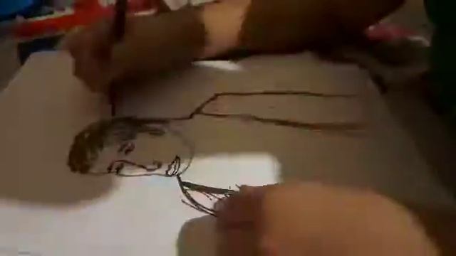 Я умею рисовать. рисунок человека фломастером смотреть онлайн