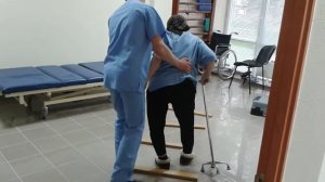 Учимся ходить после инсульта. Продолжение